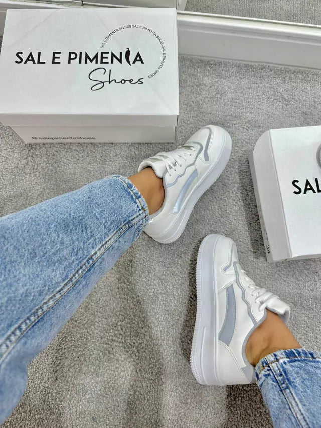 Tênis Sal e Pimenta Refletivo Ref SPS0011