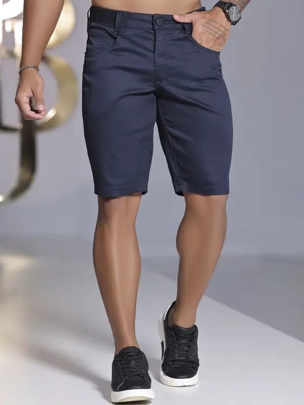BERMUDA MASCULINA COM ELÁSTICO NO CÓS PIT BULL JEANS Ref: 84331
