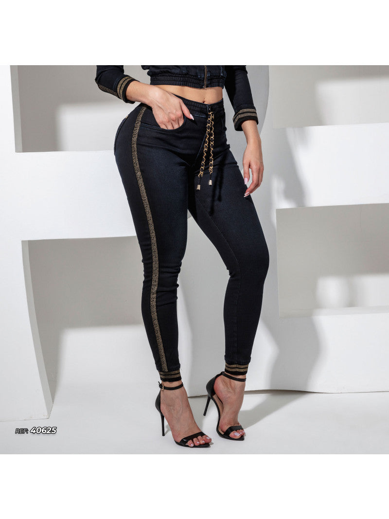 Calça Jogger Cropped Pit Bull Jeans Original Ref 40625