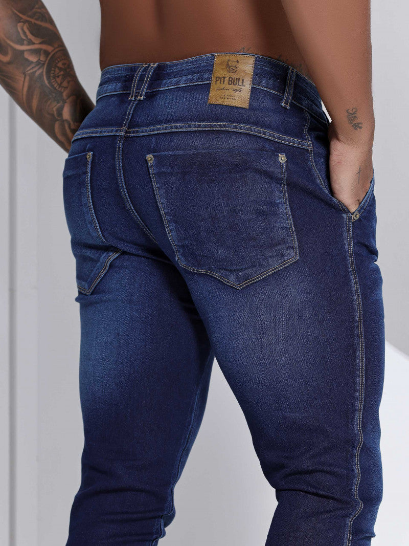 CALÇA JOGGER MASCULINA CONFORT PIT BULL JEANS 81208