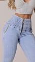 CALÇA SUPER MODELADORA RHERO JEANS REF 56653