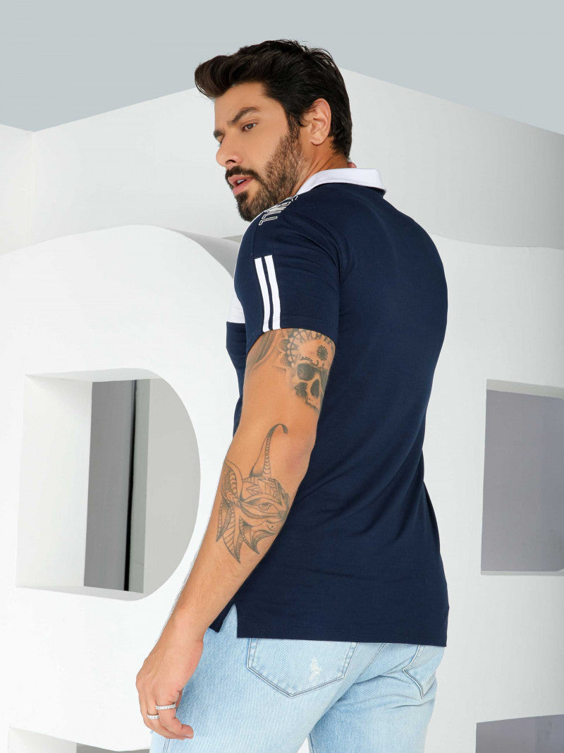 POLO MASCULINA PIT BULL JEANS 81130