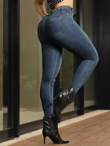 CALÇA HOT PANTS PIT BULL JEANS MODELADORA E ELEGANTE Ref: 87203