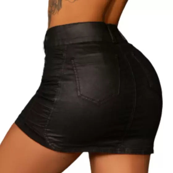 Mini Saia Preta Resinada Pit Bull - 64812