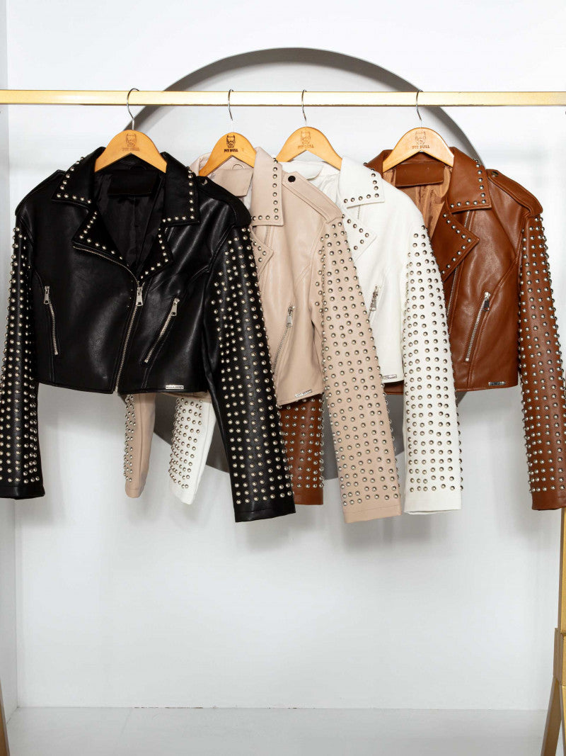 JAQUETA BIKER CONCEITO PIT BULL JEANS REF 83219