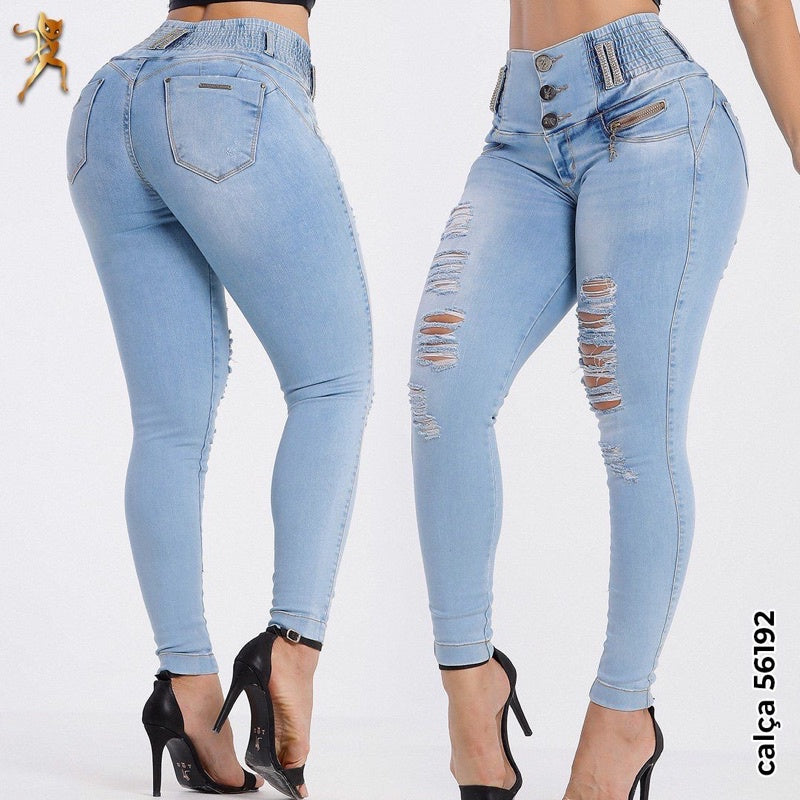 CALÇA CIGARRETE RHERO JEANS ORIGINAL REF 56192