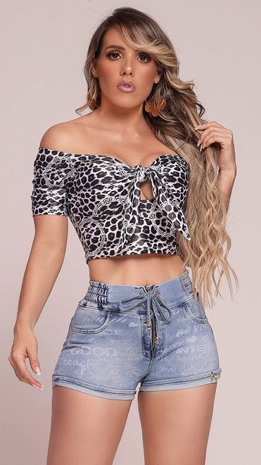 Short Levanta Bumbum Rhero Jeans Original Ref 56549