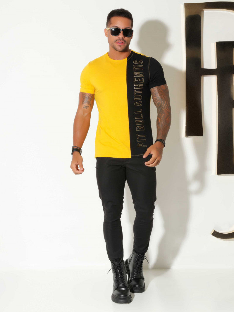CAMISETA GOLA O PIT BULL JEANS   ref 80220