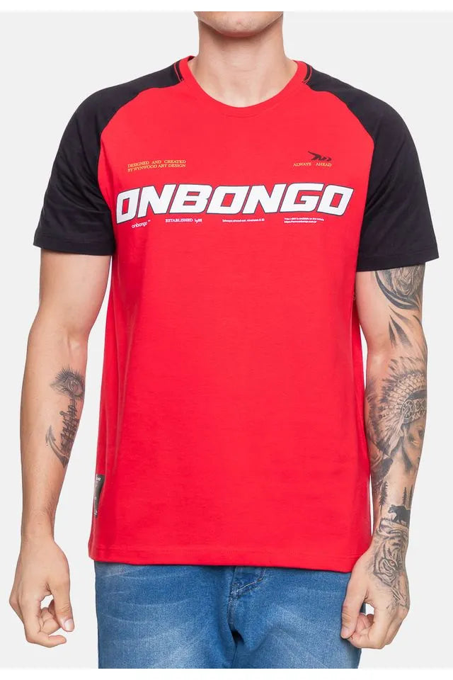 CAMISETA MASCULINA ONBONGO REF ON058