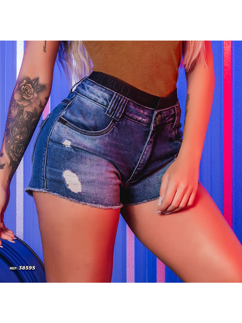 Short Jeans Confort Pit Bull Jeans Original Ref 38595