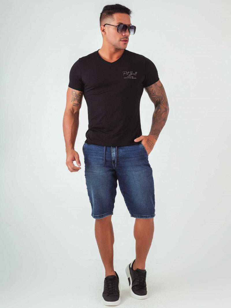 Bermuda Masculina Pit Bull Jeans Ref 61622