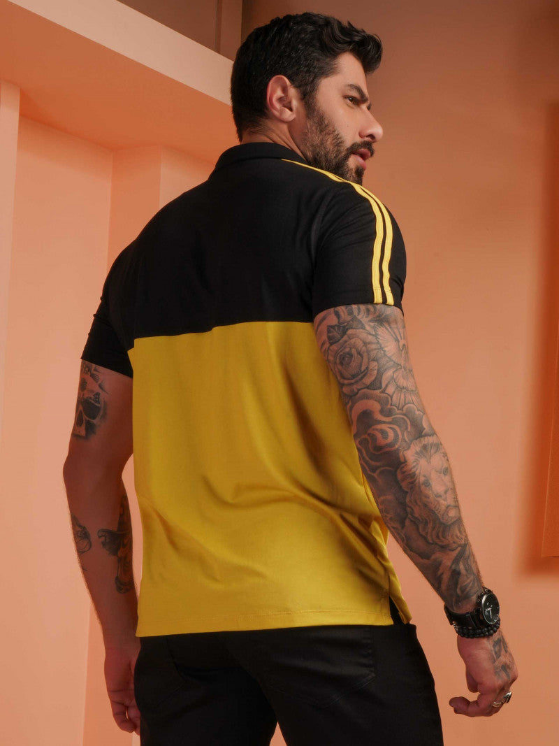 Camiseta Masculina Gola Polo Preta Pit Bull Jeans 79250