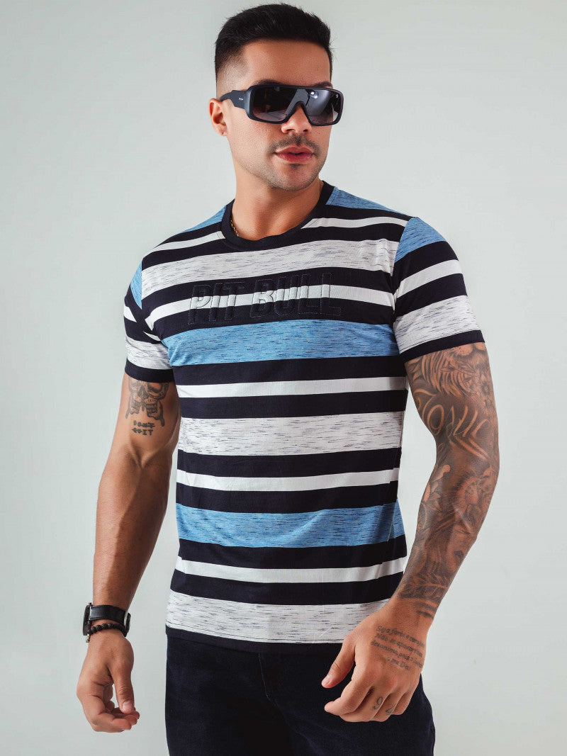 Camisa Gola Carea Pit Bull Jeans Ref 80893